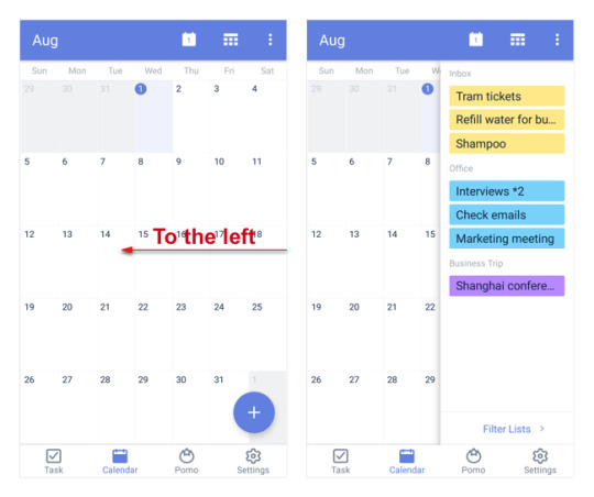 Calendar View